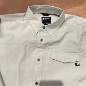 Marmot. Mens large fishing shirt. New with tags. Never worn